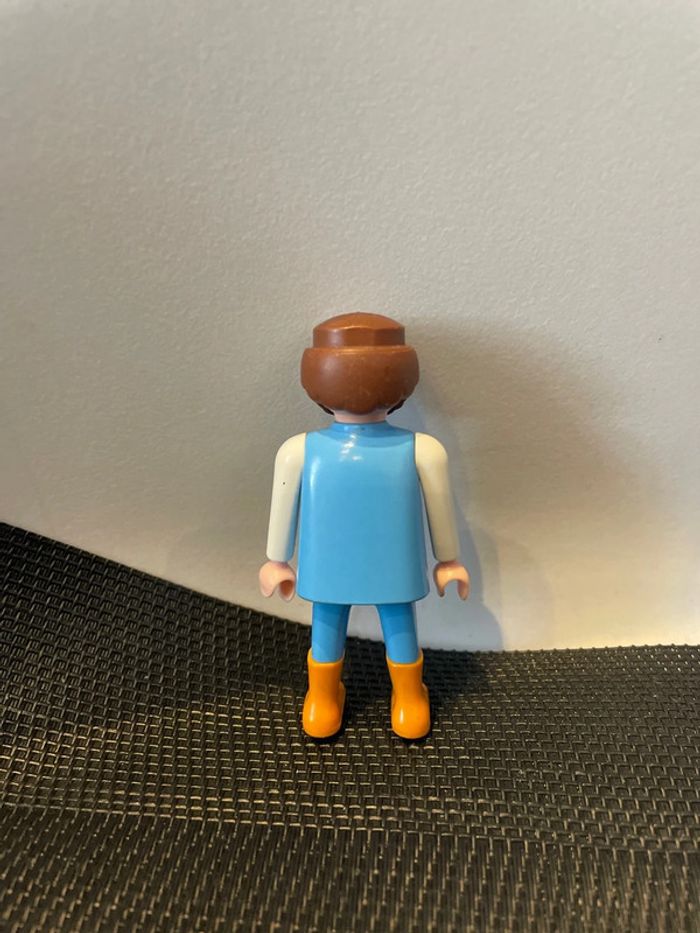 Playmobil figurine homme brun à barbe pièces détachées - photo numéro 2