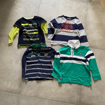 Lot de 4 polos 4 ans