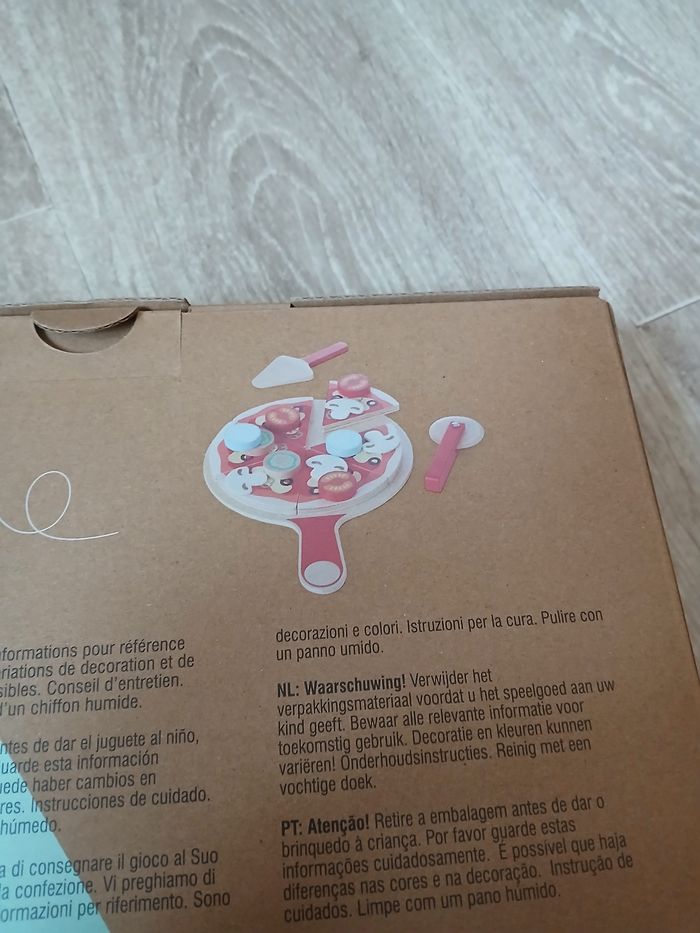Jpuet pizza en bois neuve vertbaudet - photo numéro 3