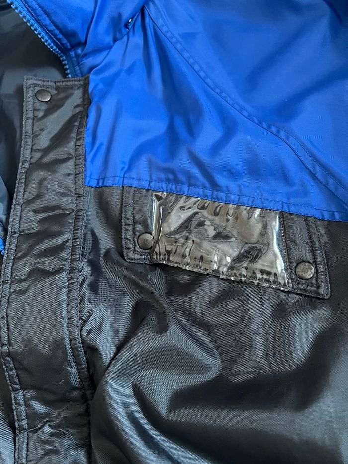 Manteau homme imperméable bleu et noir - Taille XL - photo numéro 6