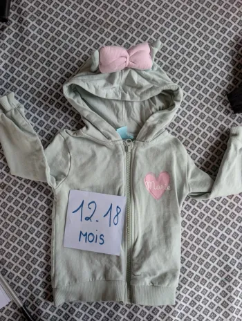 Veste Disney Aristochats bébé fille 12/18 mois