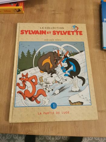 Sylvain et Sylvette la partie de luge
