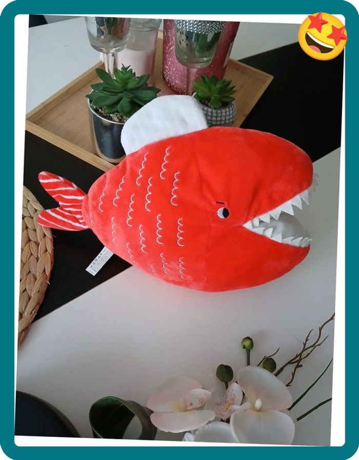 Péluche Requins Hema Comme Neuve🌿🎁 - photo numéro 2