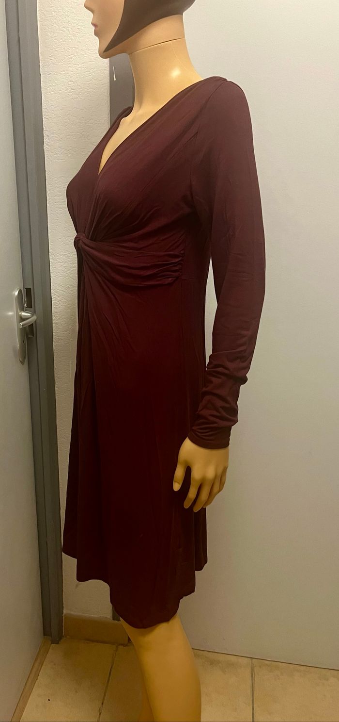 Robe bordeaux Kiabi - photo numéro 5