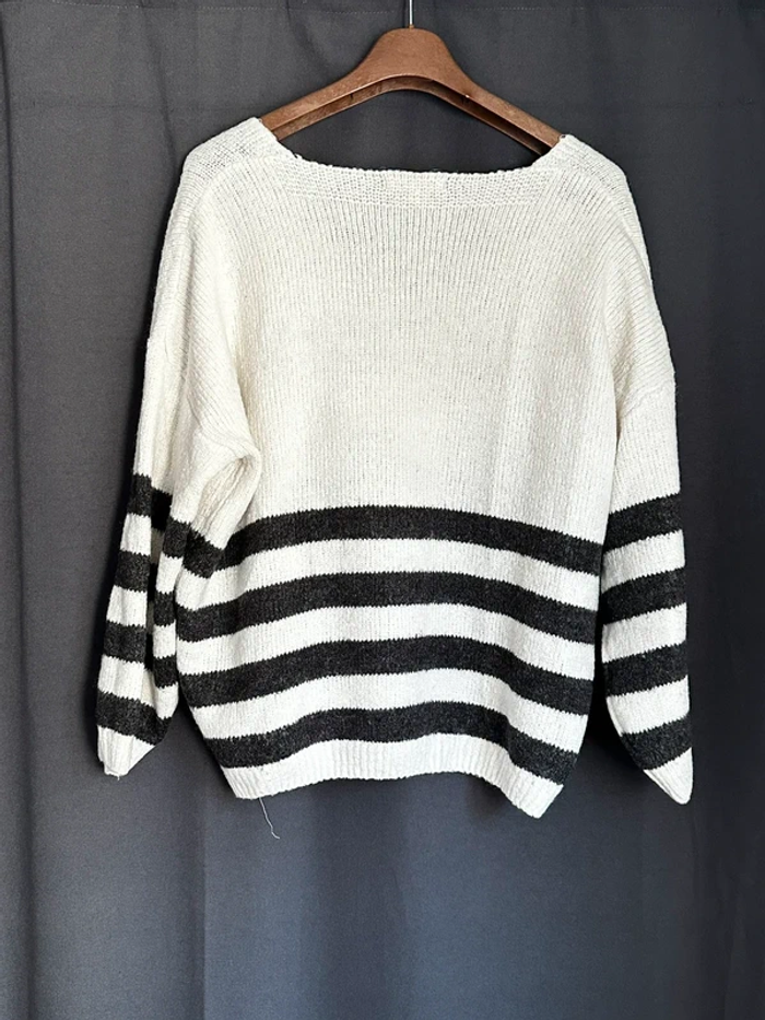 Pull à rayures