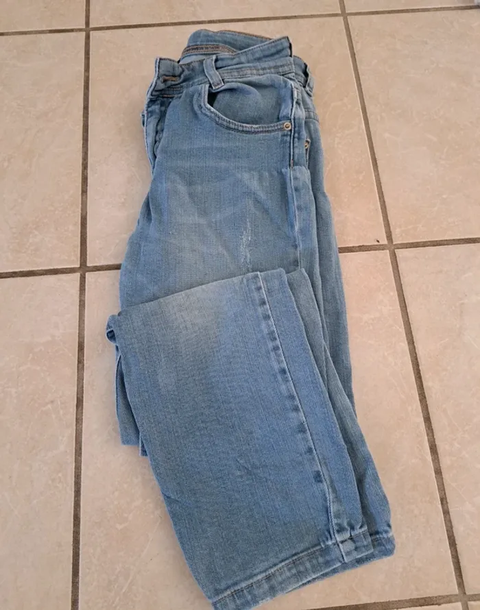 Jean large taille ajustable 10 ans 👧 Fashion Express en TBE