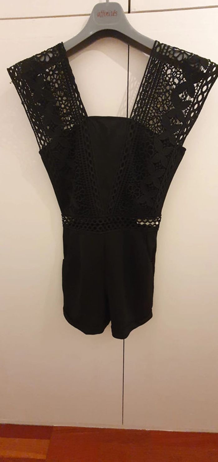 Combi-short noire May by shining star