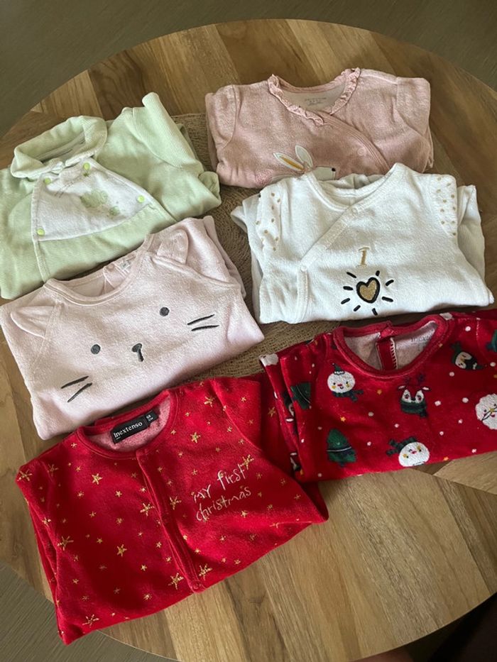 Lot pyjama bébé fille
