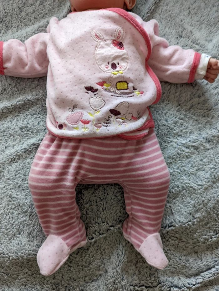 Pyjama 2 pièces 1 mois
