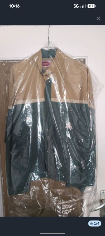 Veste ancienne bugatti  taille 4