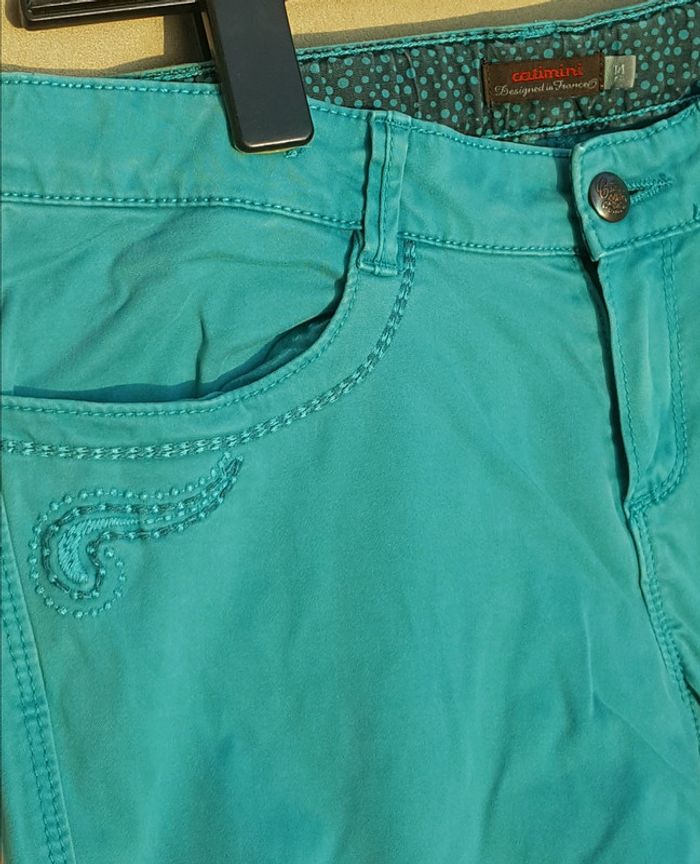 Beau pantalon Catimini 14 ans vert - photo numéro 2