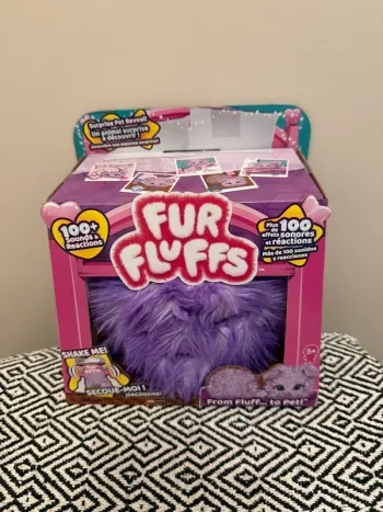 Spin Master - FurFluffs Peluche interactive Chiot Violet