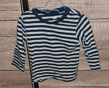 Tee-shirt rayé H&M 6 mois