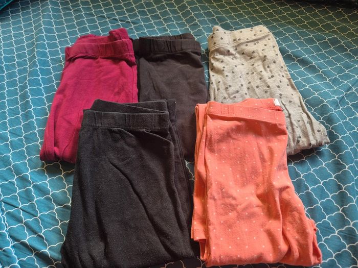 Lot de leggings a petits défauts a donner