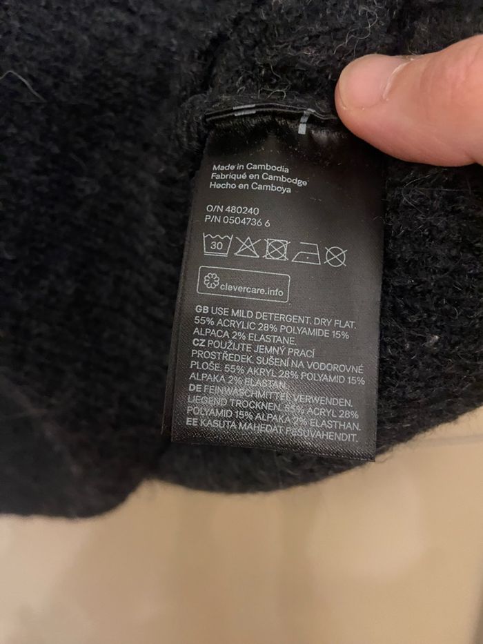 Robe pull gris femme M - photo numéro 5