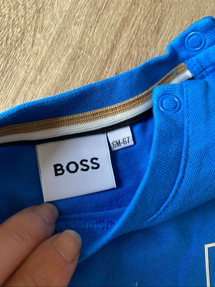 Tee shirt manches longues Hugo boss - photo numéro 2