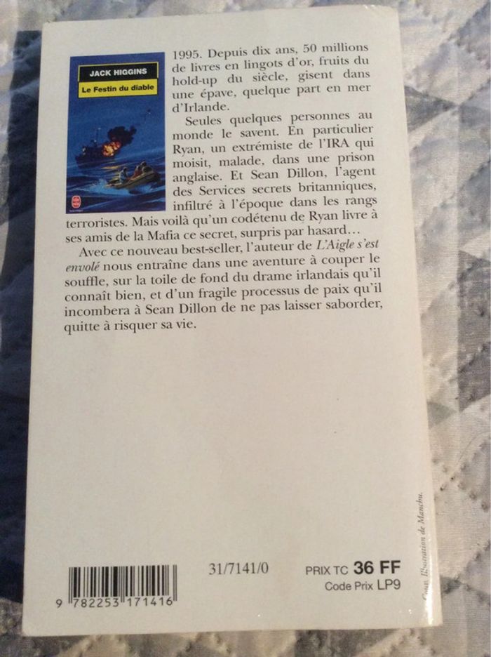 #le festin du diable Jack Higgins - photo numéro 3