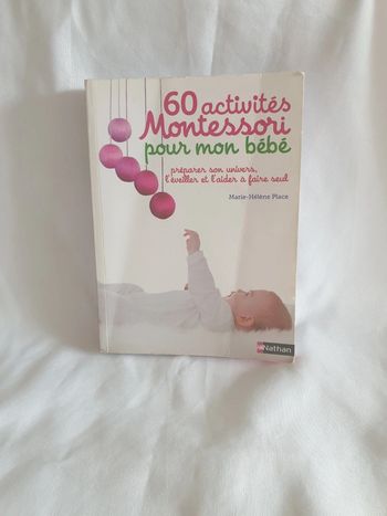 Livre 60 activités Montessori pour mon bébé