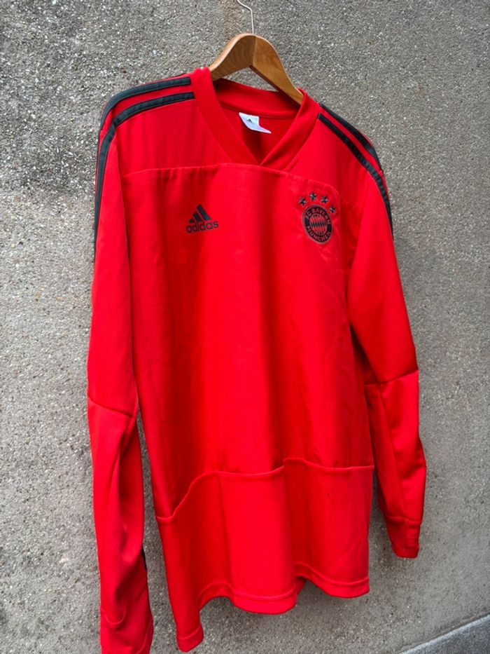 🔴 Maillot d’Entraînement Adidas FC Bayern Munich – Saison 2018/2019 🔴 - photo numéro 7