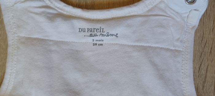 Combinaison DPAM 3 mois - photo numéro 4