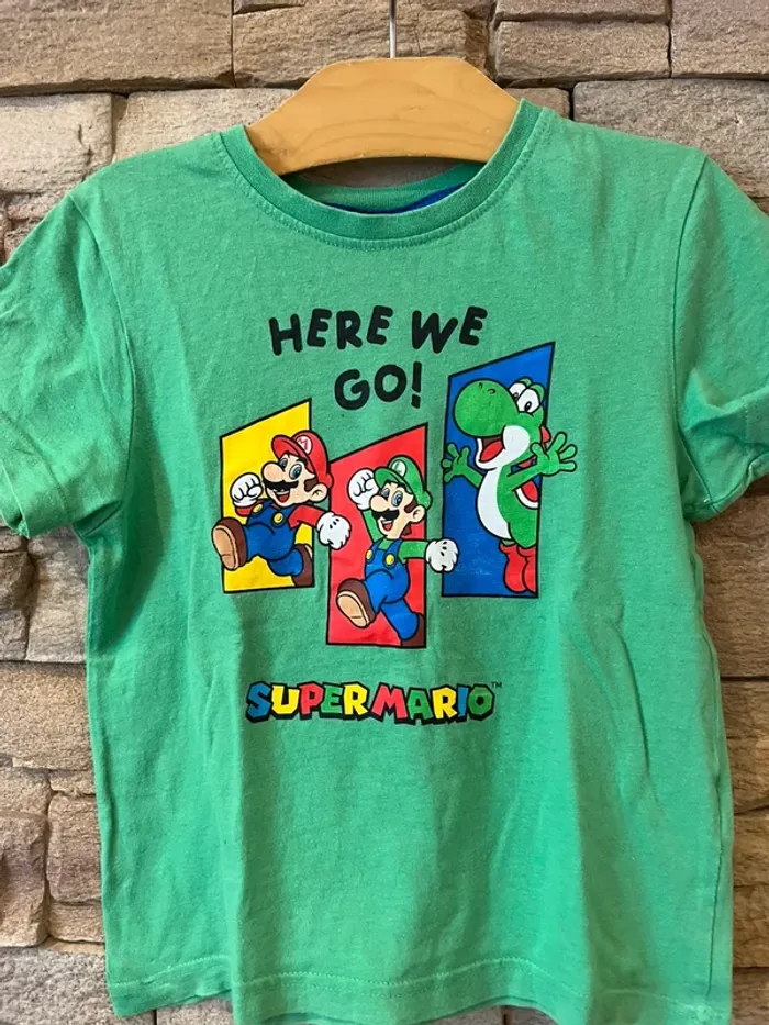 Pyjashort Super Mario taille 5-6 ans - photo numéro 2