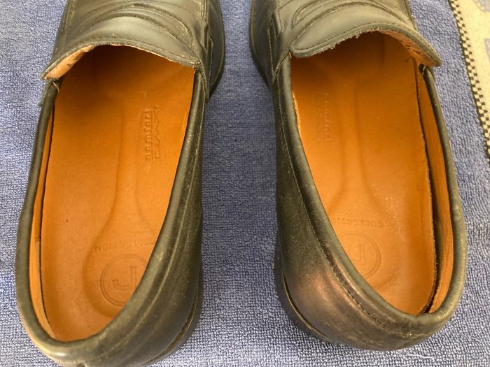 Mocassins hommes en cuir 6 1/2 - photo numéro 5