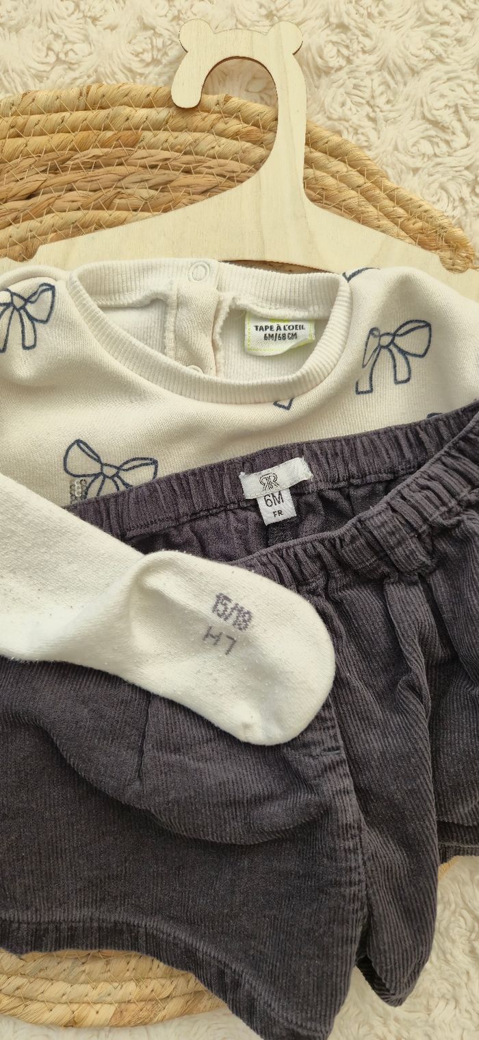 Ensemble short et sweat 6 mous - photo numéro 4