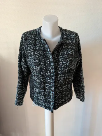 Veste effet tweed en très bon état taille 38/30 anany