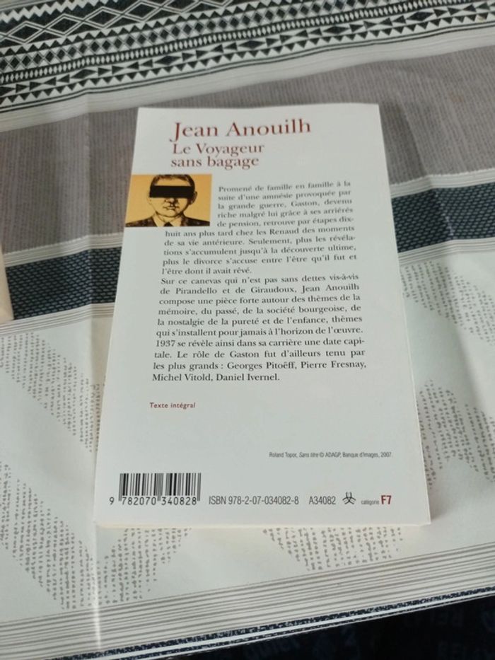 Le voyageur sans bagage - photo numéro 2