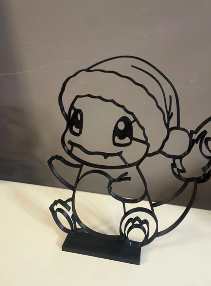 Pikachu Noël - décoration avec son support - photo numéro 5