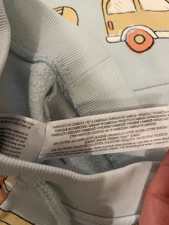 Ensemble jogging véhicules - Primark - 0/3mois - photo numéro 5
