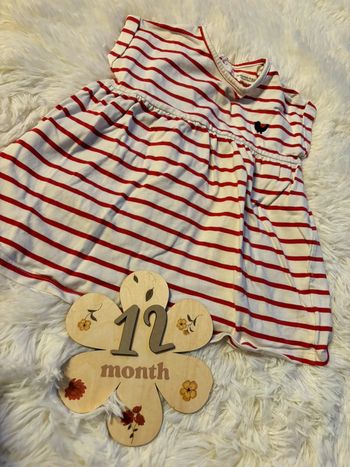 Robe rayée