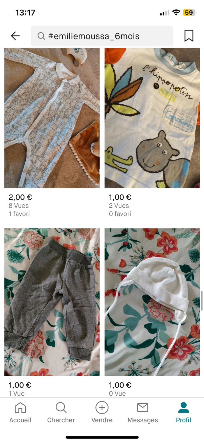 Vend vêtements garçon 6 mois - photo numéro 4