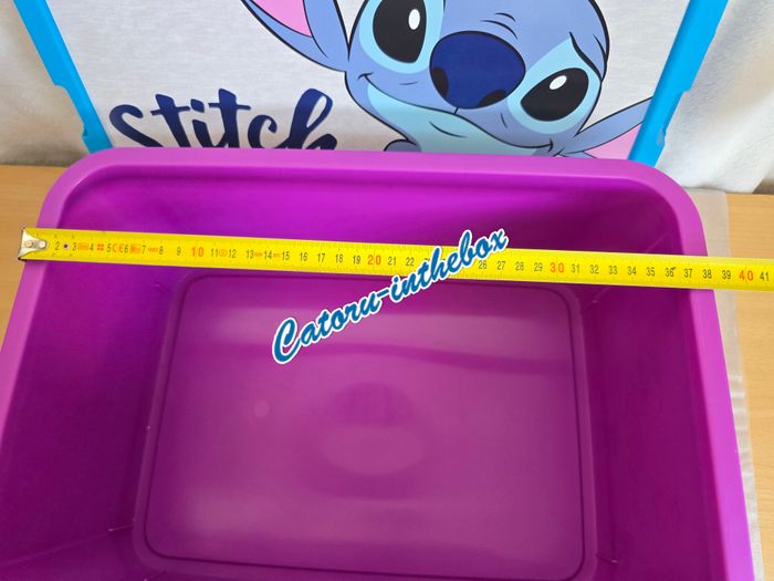 Caisse / Boite de rangement Disney Stitch & Angel - photo numéro 7