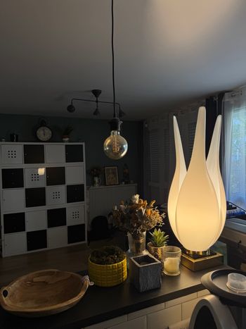 Lampe fleur