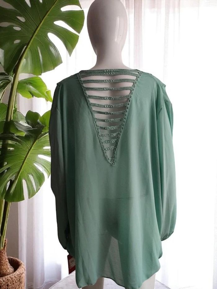 Blouse croisée oversize - photo numéro 6