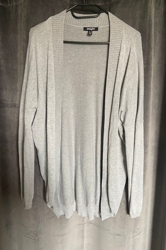 Cardigan long ouvert - photo numéro 3