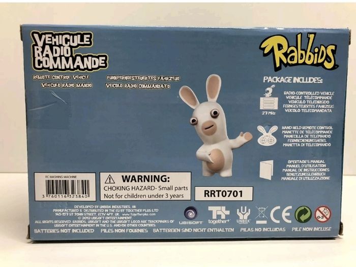 Véhicule Radio commandé Lapin Crétins Neuf - photo numéro 3