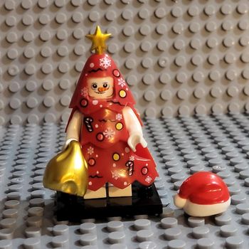 Minifigure / Figurine 🎄 Le Bonhomme de Neige - Déguisement Sapin de Noël 🎄
