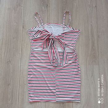 Robe à rayures t36/38