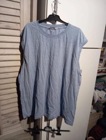 Tee-shirt sans manche 3 suisses taille XL