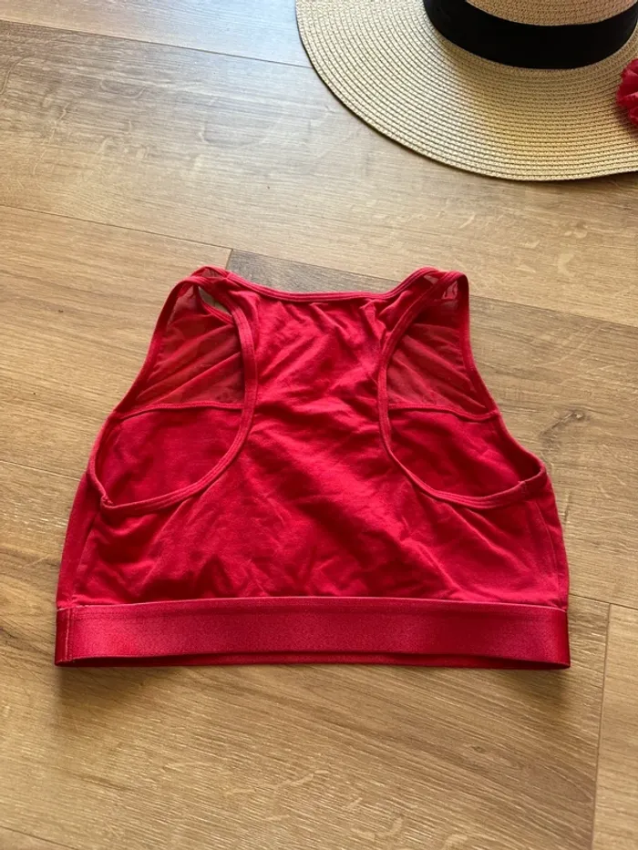 Brassière Tommy Hilfiger rouge taille 36 - photo numéro 3