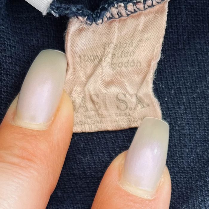 Polo/t.shirt bleu marine Lacoste pour homme, taille 5 (L) - photo numéro 5