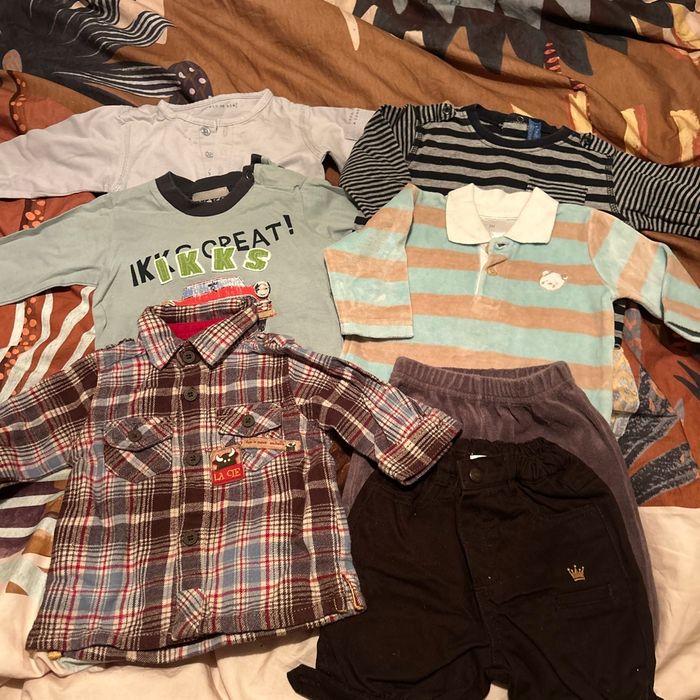 Lot 7 vêtements garçons 3 mois
