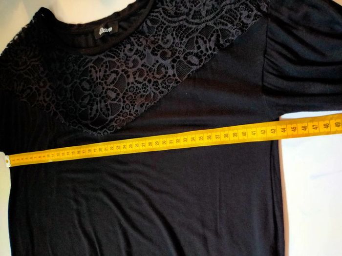 Haut noir Etam à dentelle – Taille M - photo numéro 10