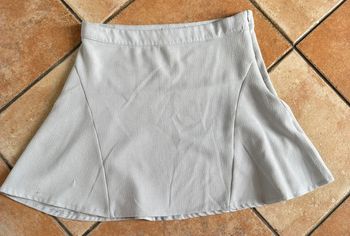 Mini jupe forme princesse taille 40 bleue ciel woman only