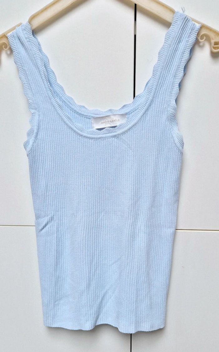 Debardeur s bleu amélie&amélie