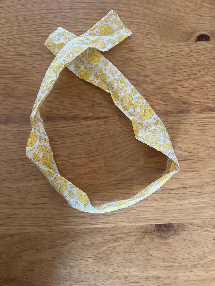 Head band en liberty accessoires pour cheveux vintage - photo numéro 6