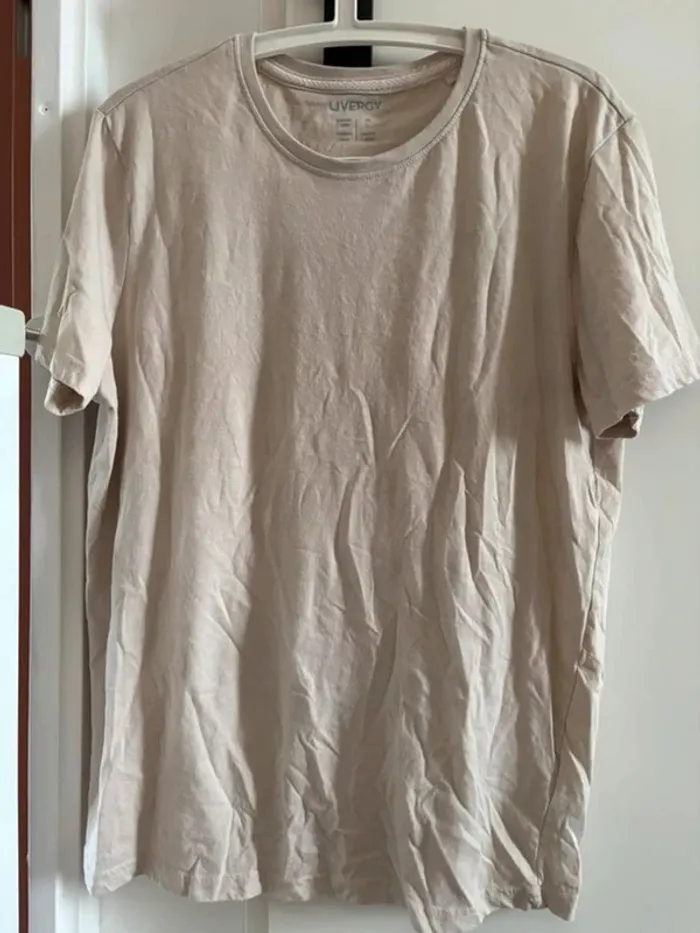 T-shirt mc t.L livergy beige parfait etat
