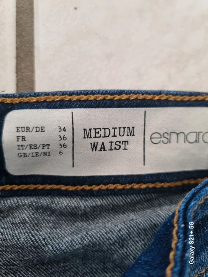 Bermuda femme en jean taille S - photo numéro 4